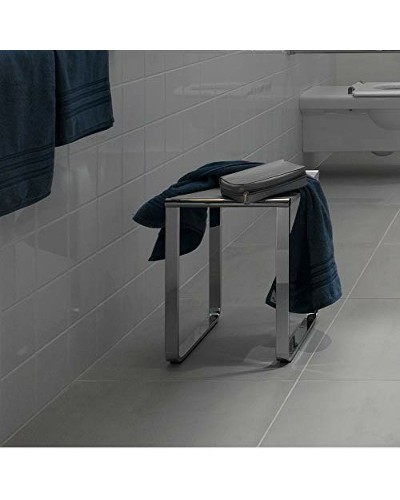 Табурет в ванную Keuco Plan 14982010038 Хром Светло-серый