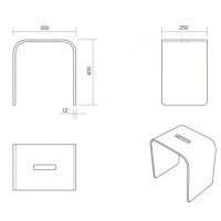 Стульчик для ванны Kolpa San Comfort Giadelite - 5083