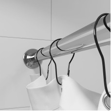 Кольца для штор Iddis RINMBL0i15 Черные матовые