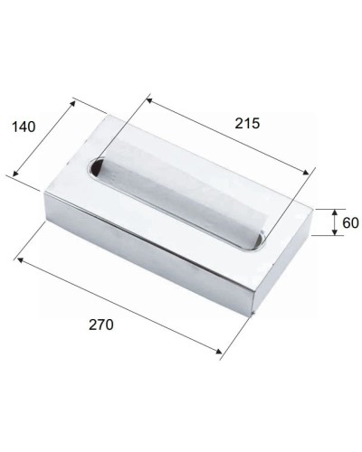 Дозатор для бумажных полотенец Remer Bagno RB495CR