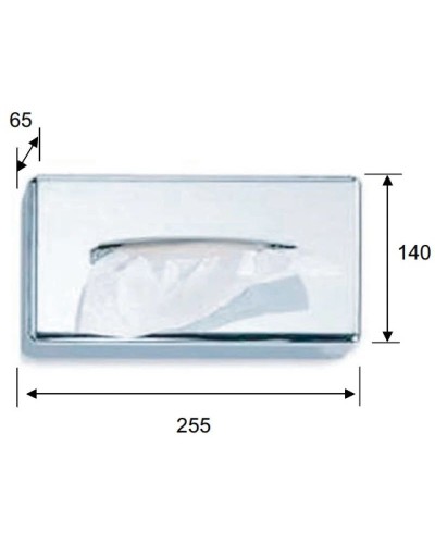 Дозатор для бумажных полотенец Remer Bagno RB495ACR