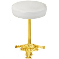 Пуф Migliore Complementi 22069 Золото Белый