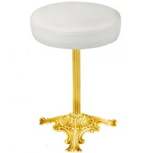 Пуф Migliore Complementi 22069 Золото Белый