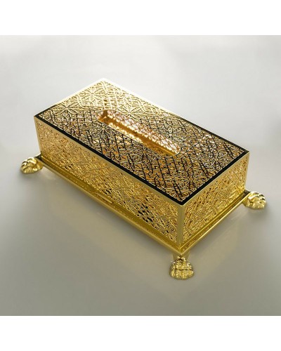 Контейнер для салфеток Migliore Elisabetta 17068 Золото