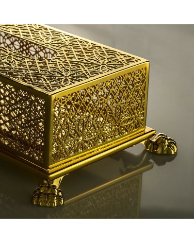 Контейнер для салфеток Migliore Elisabetta 17068 Золото