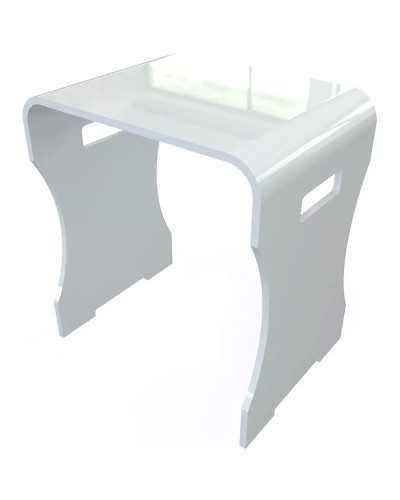 Табурет в ванную Creto 1-01SDDW Белый