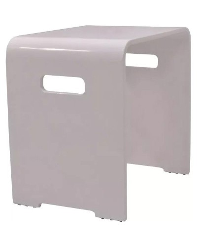 Табурет в ванную Creto 1-02SDDW Белый