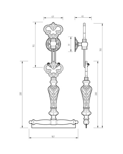 Скребок Migliore Elisabetta 17051 Хром