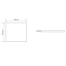 Чехол на сиденье Bemeta Help 355125170 Черный