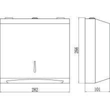 Диспенсер для бумажных полотенец Savol S-F6002S