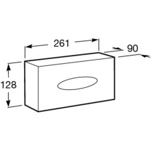 Дозатор для бумажных полотенец Roca Hotels 815492001