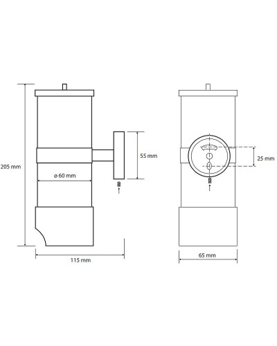 Диспенсер для ватных дисков Bemeta Omega 146503172 Хром