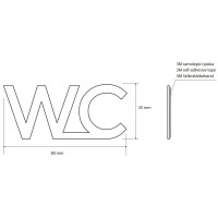 Табличка информационная "туалет" Bemeta Home 108022072