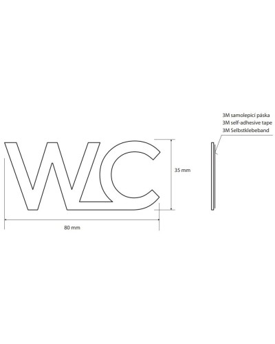 Табличка информационная "туалет" Bemeta Home 108022072