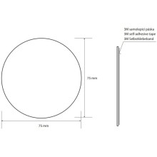 Табличка информационная "туалет для лиц с ограниченными возможностями" Bemeta Home 111054001