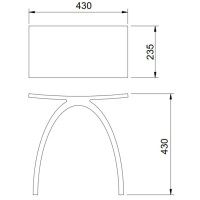 Стульчик для ванной Abber Stein AS1639