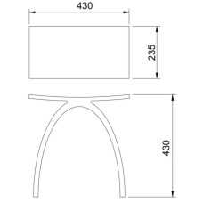 Стульчик для ванной Abber Stein AS1639