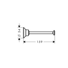 Держатель запасных рулонов Axor Montreux 42028820
