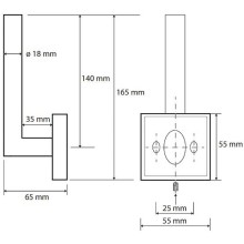 Держатель запасного рулона Bemeta Beta 132112032 Хром