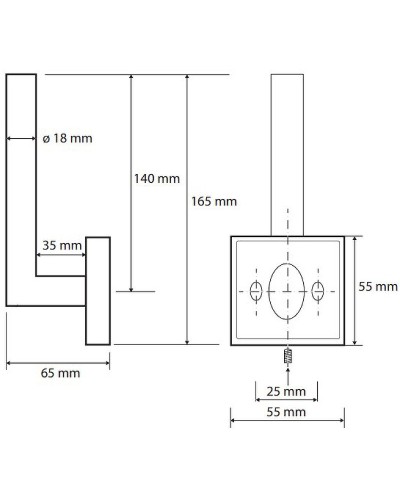 Держатель запасного рулона Bemeta Beta 132112032 Хром