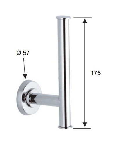Держатель запасных рулонов Remer Arte AR62CR