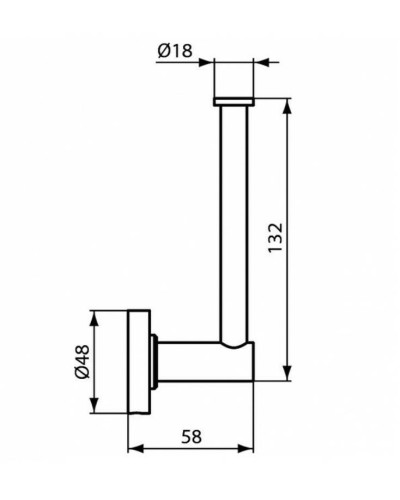 Держатель запасного рулона Ideal Standard IOM A9132XG Черный шелк