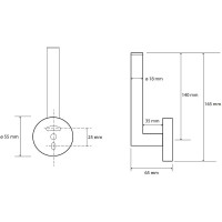 Держатель запасного рулона Bemeta Brilo 161112030 Золото