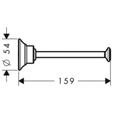 Держатель запасных рулонов Axor Montreux 42028000