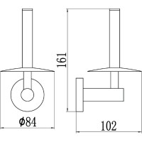 Держатель запасных рулонов Savol 87 S-008752-1