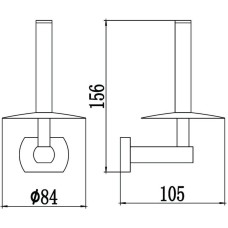 Держатель запасных рулонов Savol 99 S-009952-1