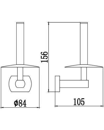 Держатель запасных рулонов Savol 99 S-009952-1