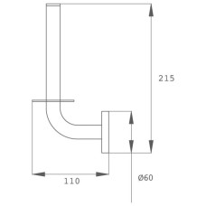 Держатель запасных рулонов Teka Alaior 170730200