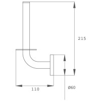 Держатель запасных рулонов Teka Alaior 17073020BZ