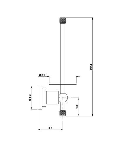 Держатель запасных рулонов Nicolazzi Arena 1497CR44