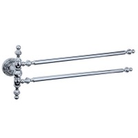 Полотенцедержатель Boheme Brillante 10442 двойной Хром