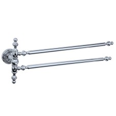 Полотенцедержатель Boheme Brillante 10442 двойной Хром