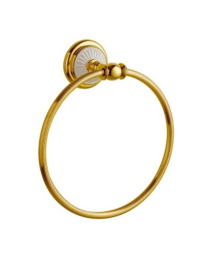 Кольцо для полотенец Boheme Palazzo Bianco 10105 Золото