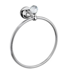 Полотенцедержатель хром, swarovski Cezares Olimp OLIMP-RN-01-Sw