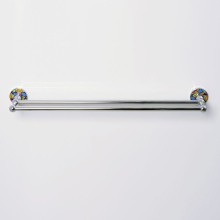 Полотенцедержатель WasserKRAFT Diemel K-2240 двойной Хром