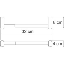 Держатель бумажных полотенец WasserKRAFT Berkel K-6891 Хром