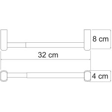Держатель бумажных полотенец WasserKRAFT Berkel K-6891 Хром
