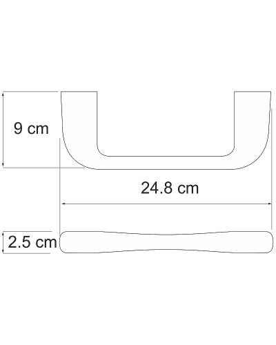 Полотенцедержатель WasserKRAFT Berkel K-6832 Хром