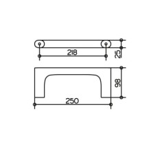Кольцо для полотенца 25 см KEUCO Edition 400 115210100