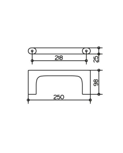 Кольцо для полотенца 25 см KEUCO Edition 400 115210100