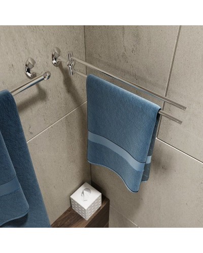 Полотенцедержатель Iddis Male MALSS20i49 двойной Хром