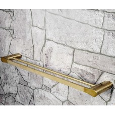 Полотенцедержатель WasserKRAFT Aisch K-5940 двойной Золото матовое