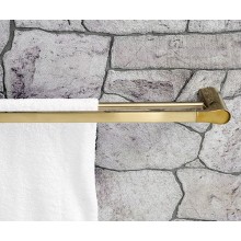 Полотенцедержатель WasserKRAFT Aisch K-5940 двойной Золото матовое