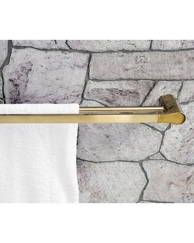 Полотенцедержатель WasserKRAFT Aisch K-5940 двойной Золото матовое