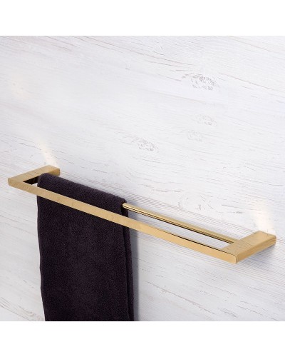 Полотенцедержатель WasserKRAFT Sauer K-7940 двойной Золото
