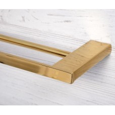 Полотенцедержатель WasserKRAFT Sauer K-7940 двойной Золото